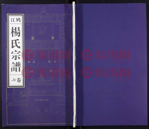 杨氏宗谱 6 1360-2013第26本 杨氏堂号字辈查阅 族谱网