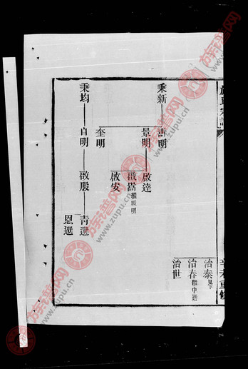 云南施氏家谱图片