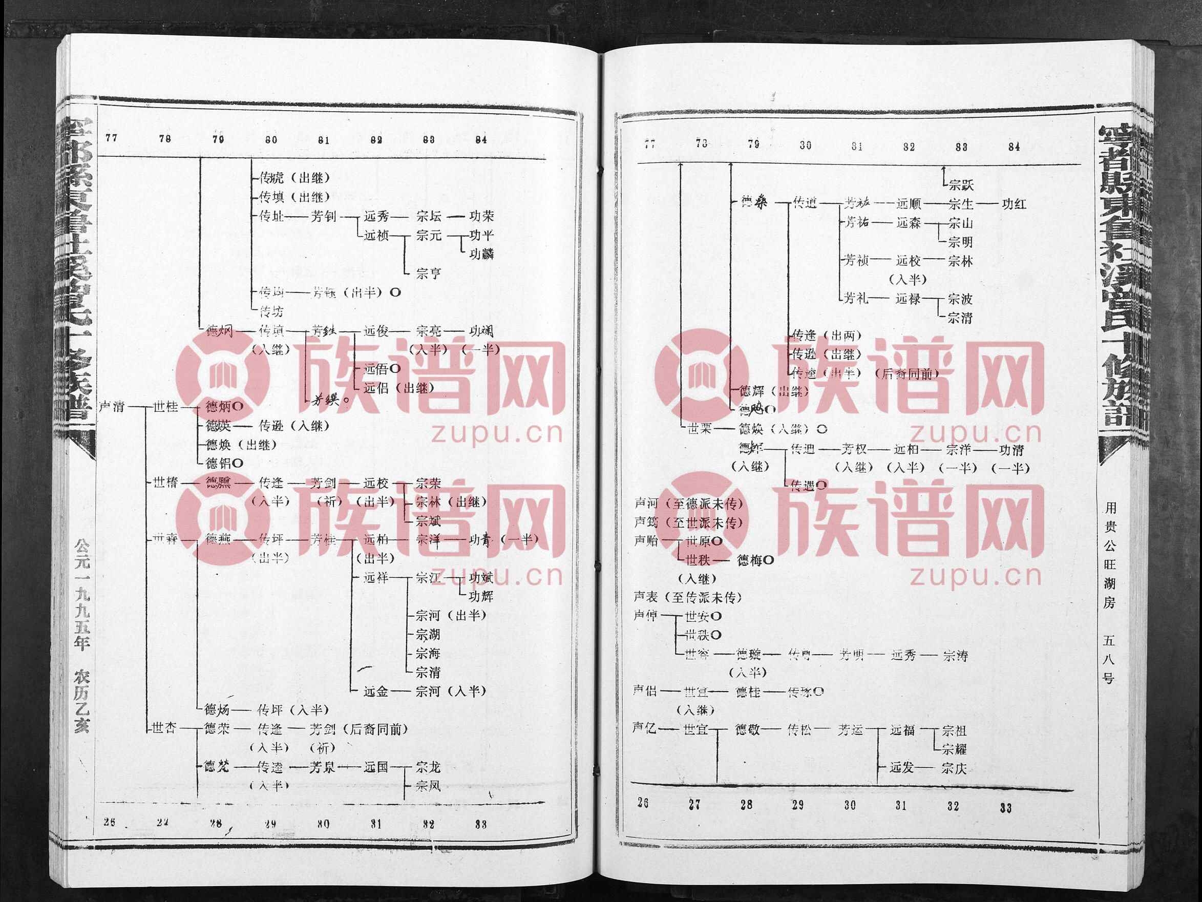 宁都县东鲁社溪曾氏十修族谱第1本